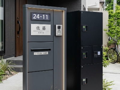 機能門柱・宅配ボックス