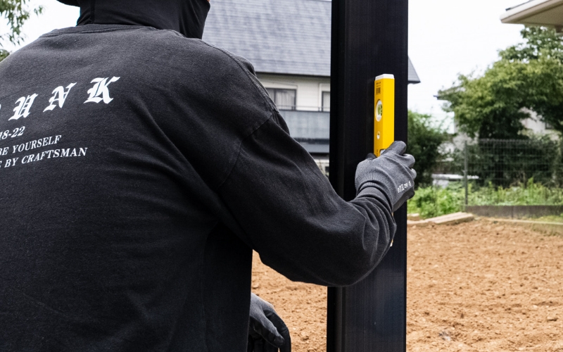 自社職人による直接施工